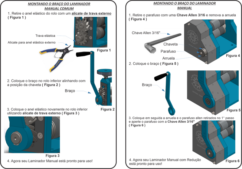 LAMINADOR MANUAL G3-100